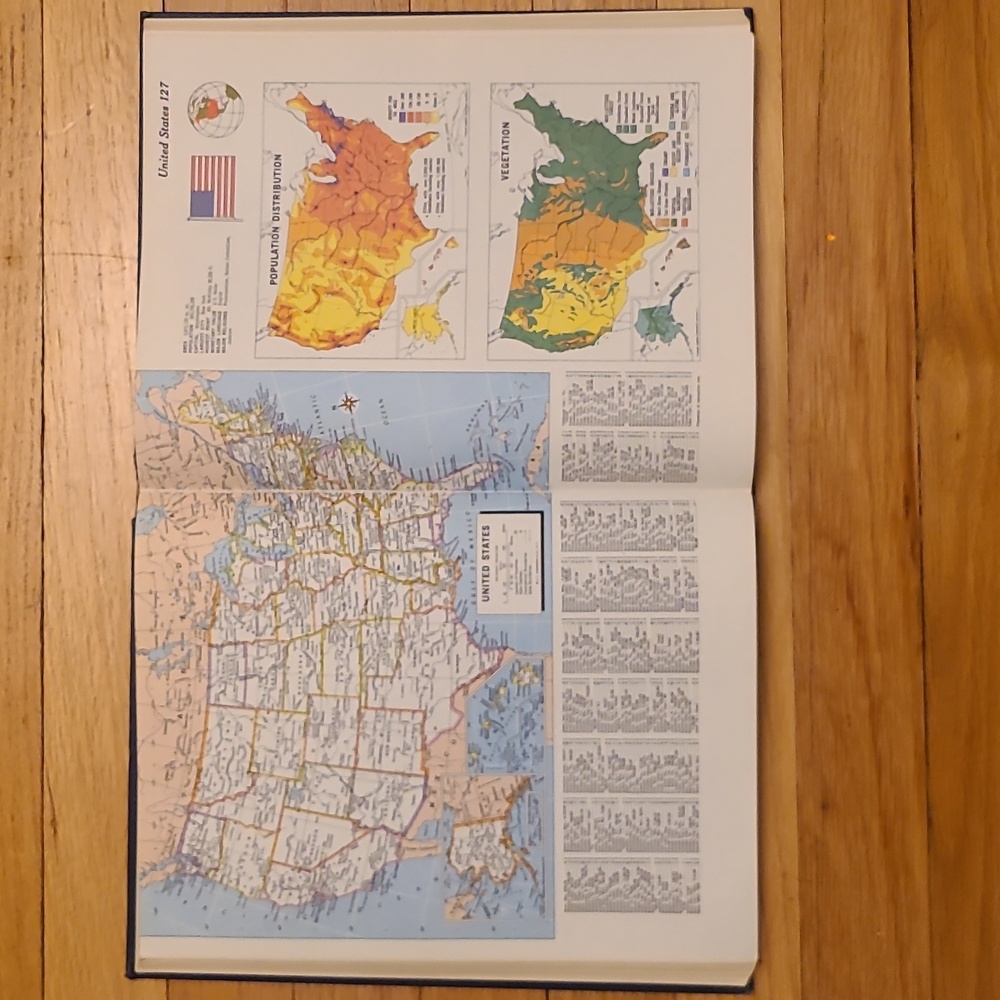 Hammond Contemporary World Atlas Book